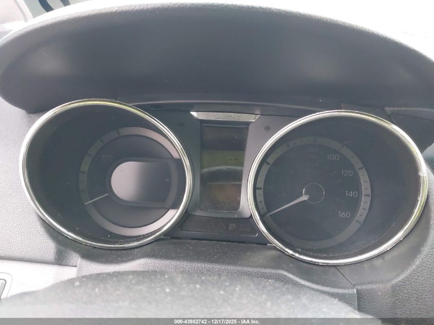 2012 Hyundai Sonata Hybrid VIN: KMHEC4A44CA020509 Lot: 43952742