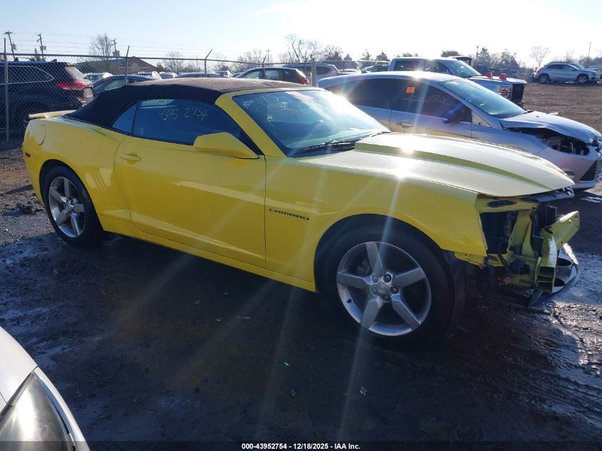2014 Chevrolet Camaro 1Lt VIN: 2G1FB3D36E9292270 Lot: 43952754