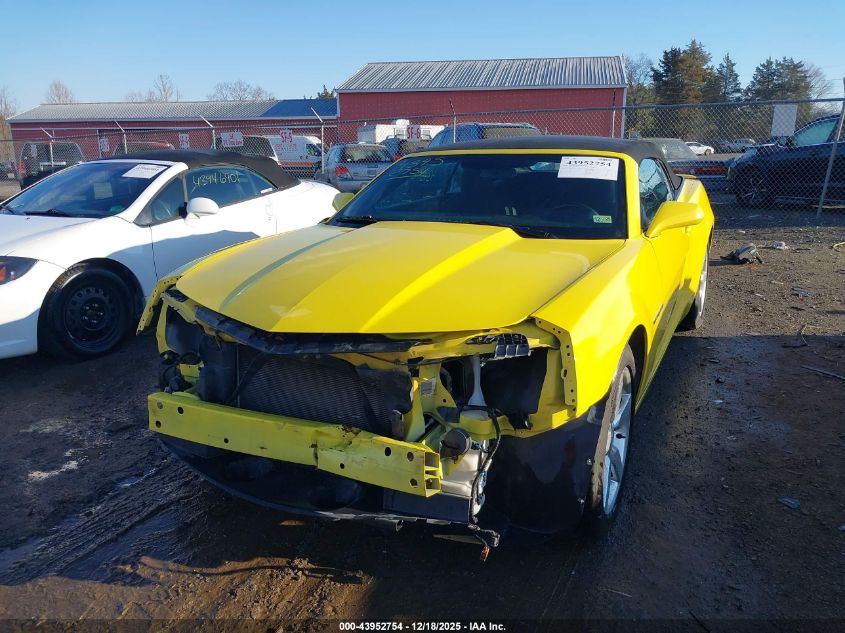 2014 Chevrolet Camaro 1Lt VIN: 2G1FB3D36E9292270 Lot: 43952754