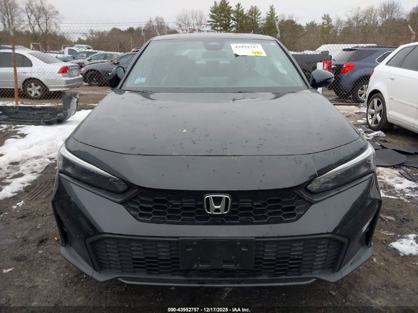 2025 Honda Civic Hybrid Sport/Sport Touring VIN: 2HGFE4F87SH316642 Lot: 43952757