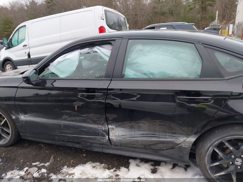 2025 Honda Civic Hybrid Sport/Sport Touring VIN: 2HGFE4F87SH316642 Lot: 43952757