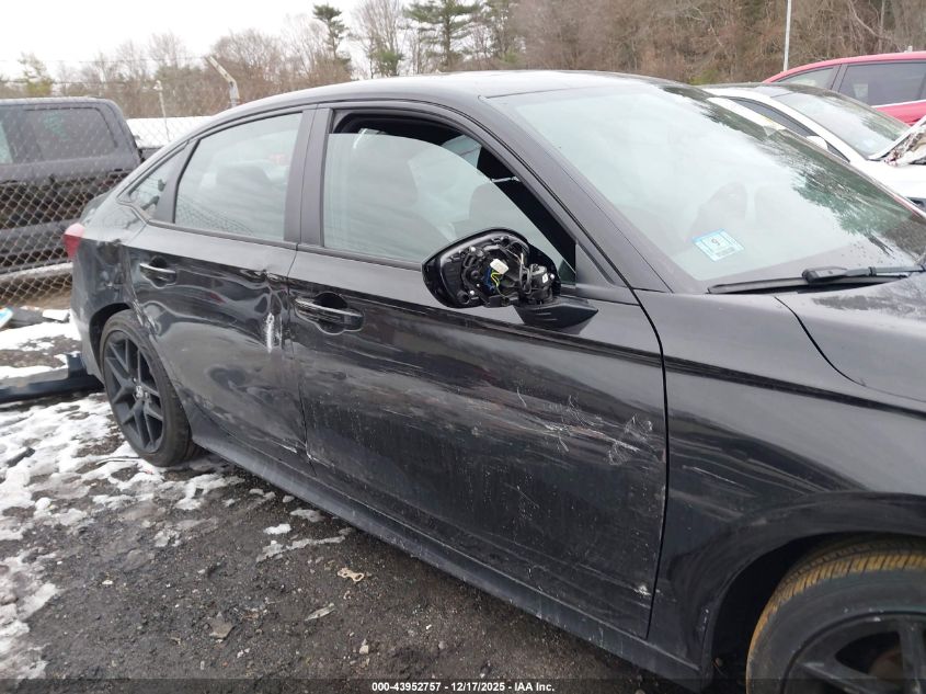 2025 Honda Civic Hybrid Sport/Sport Touring VIN: 2HGFE4F87SH316642 Lot: 43952757