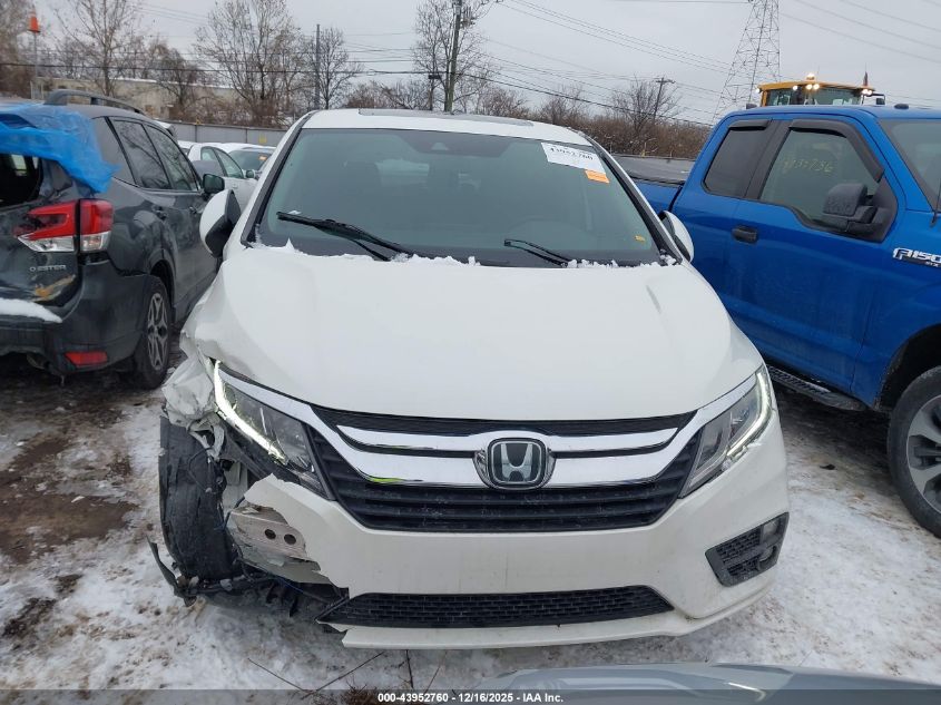 2019 Honda Odyssey Ex-L VIN: 5FNRL6H74KB056286 Lot: 43952760