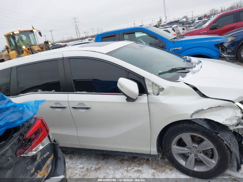 2019 Honda Odyssey Ex-L VIN: 5FNRL6H74KB056286 Lot: 43952760