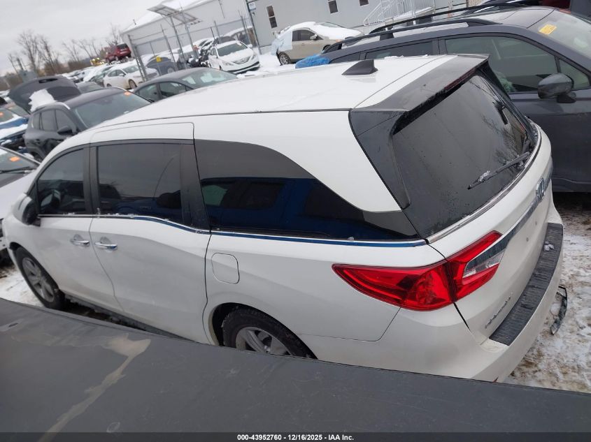 2019 Honda Odyssey Ex-L VIN: 5FNRL6H74KB056286 Lot: 43952760