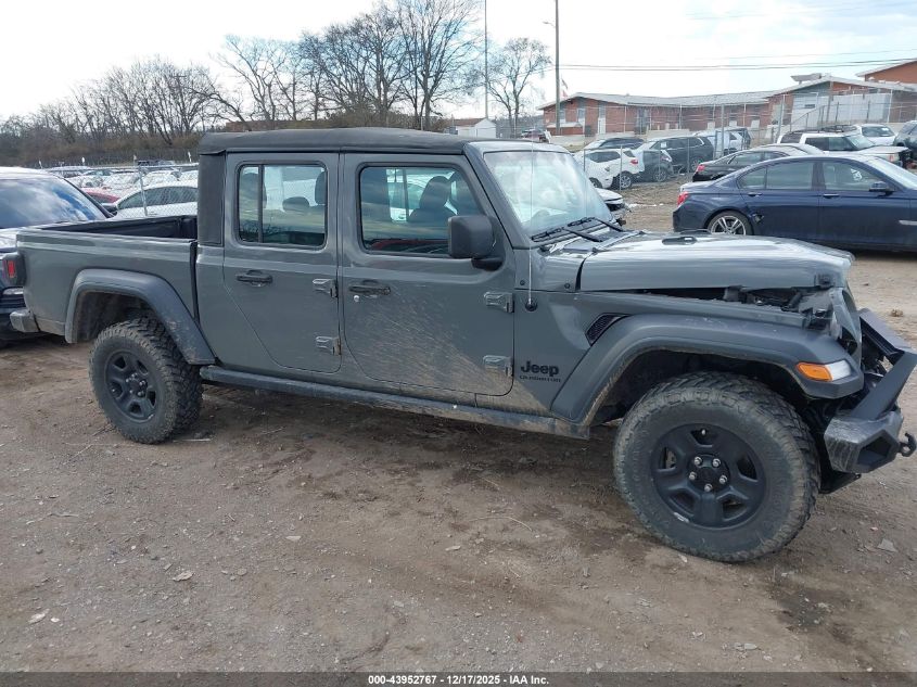 2021 Jeep Gladiator Sport 4X4 VIN: 1C6HJTAGXML517301 Lot: 43952767