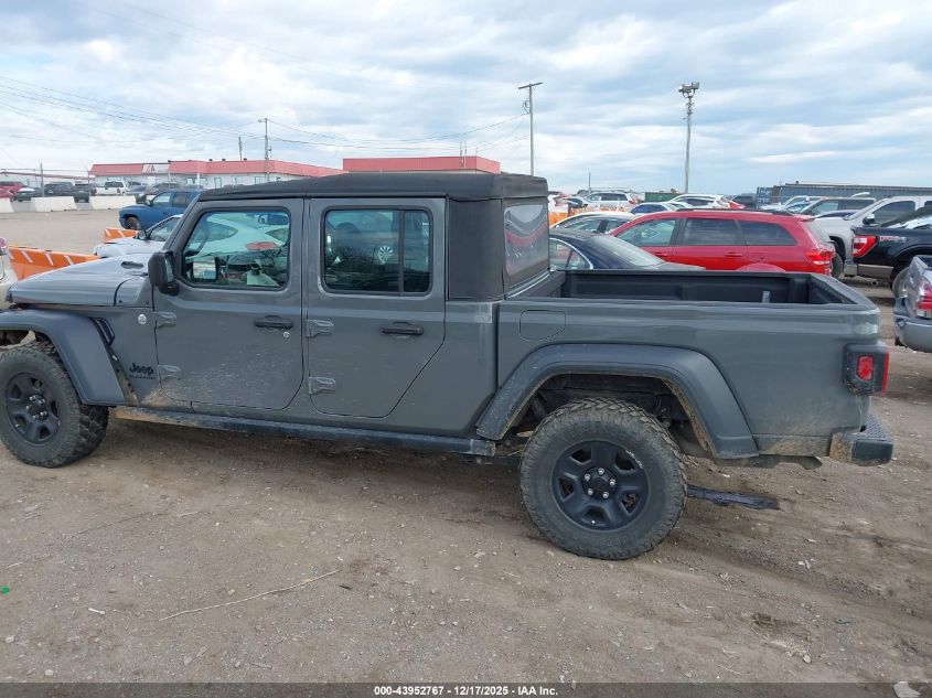 2021 Jeep Gladiator Sport 4X4 VIN: 1C6HJTAGXML517301 Lot: 43952767