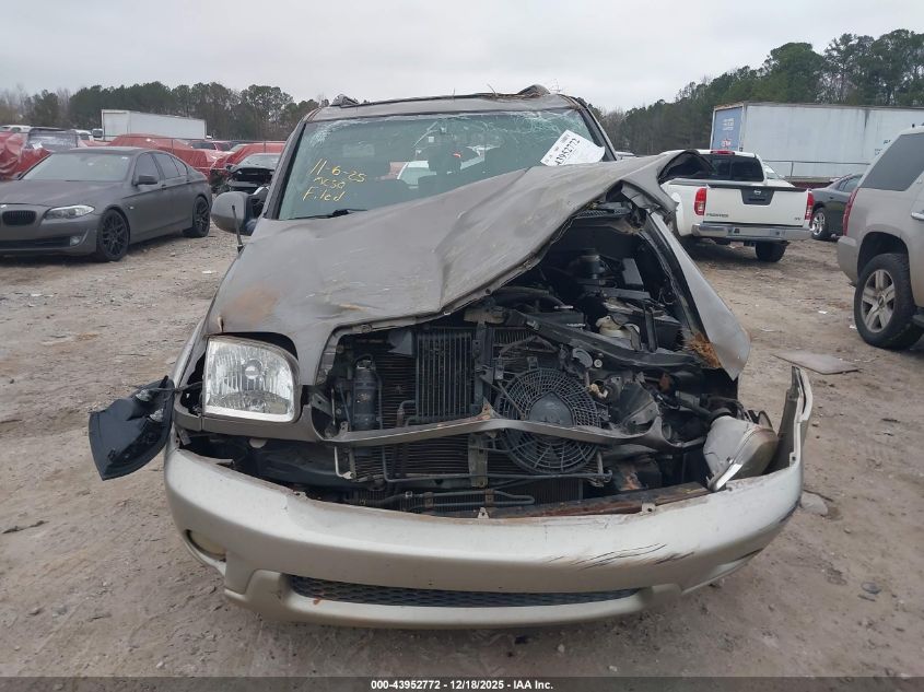 2003 Toyota Sequoia Sr5 V8 VIN: 5TDZT34A83S158221 Lot: 43952772