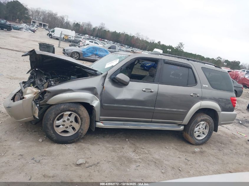 2003 Toyota Sequoia Sr5 V8 VIN: 5TDZT34A83S158221 Lot: 43952772