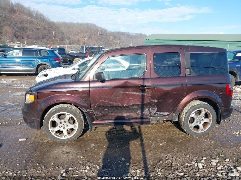 2008 Honda Element Sc VIN: 5J6YH18928L001935 Lot: 43952773