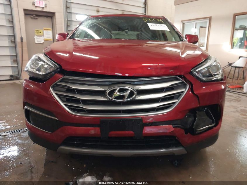 2018 Hyundai Santa Fe Sport 2.4L VIN: 5XYZTDLB5JG525392 Lot: 43952774