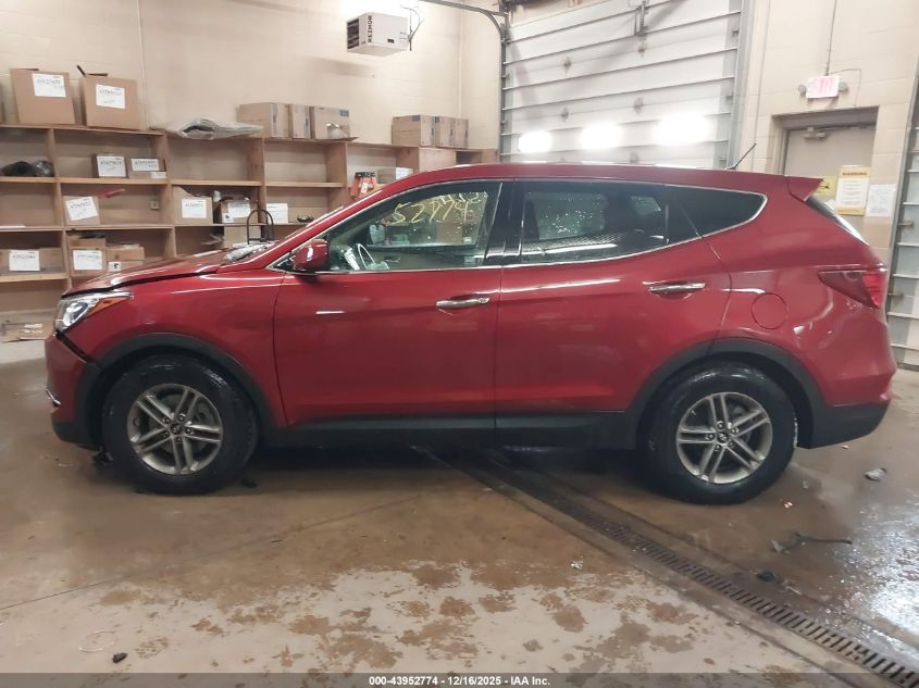 2018 Hyundai Santa Fe Sport 2.4L VIN: 5XYZTDLB5JG525392 Lot: 43952774