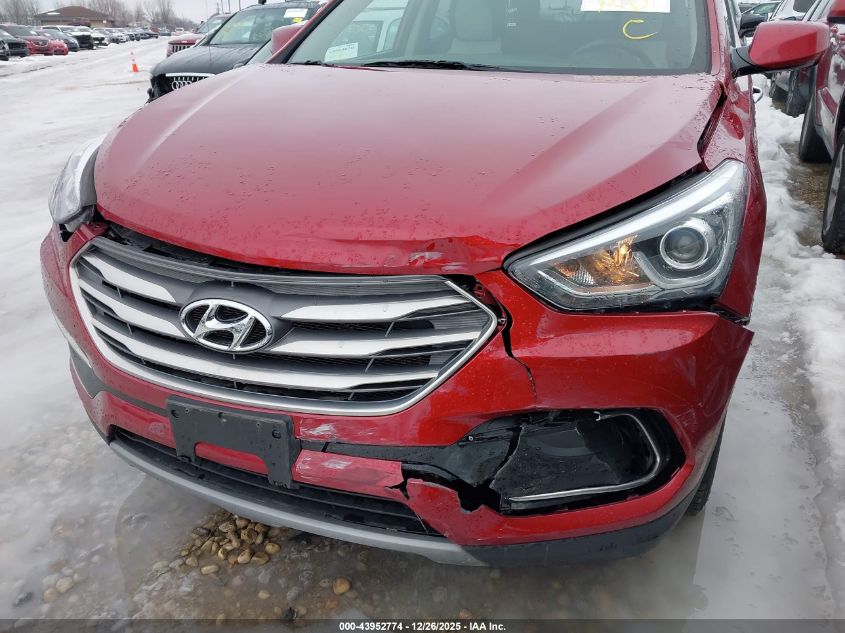 2018 Hyundai Santa Fe Sport 2.4L VIN: 5XYZTDLB5JG525392 Lot: 43952774