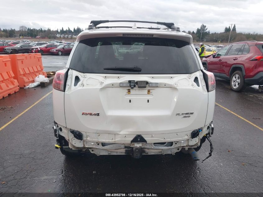 2018 Toyota Rav4 Platinum VIN: 2T3DFREV5JW770071 Lot: 43952786