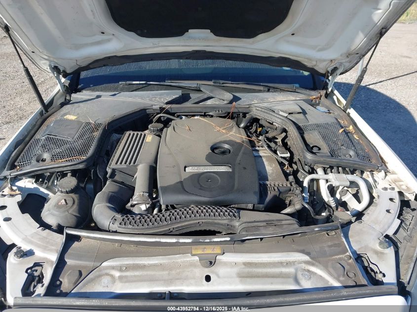 2016 Mercedes-Benz C 300 VIN: 55SWF4JB0GU099638 Lot: 43952794