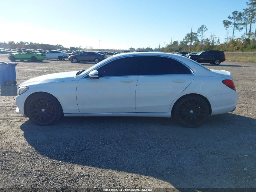 2016 Mercedes-Benz C 300 VIN: 55SWF4JB0GU099638 Lot: 43952794