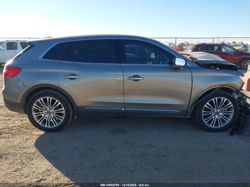2016 Lincoln Mkx Reserve VIN: 2LMTJ6LP4GBL35227 Lot: 43952795