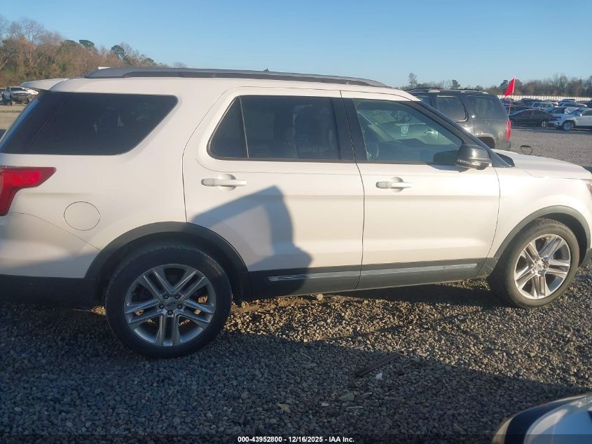 2017 Ford Explorer Xlt VIN: 1FM5K7D89HGD36267 Lot: 43952800