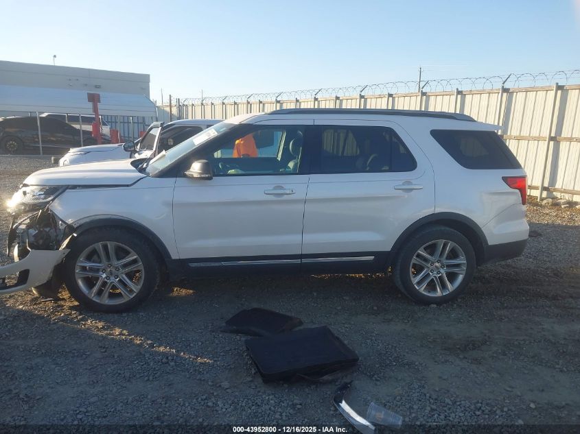 2017 Ford Explorer Xlt VIN: 1FM5K7D89HGD36267 Lot: 43952800