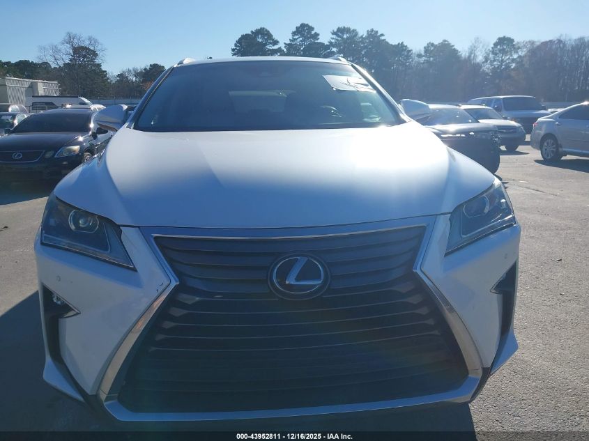 2016 Lexus Rx 350 VIN: 2T2ZZMCA7GC033940 Lot: 43952811