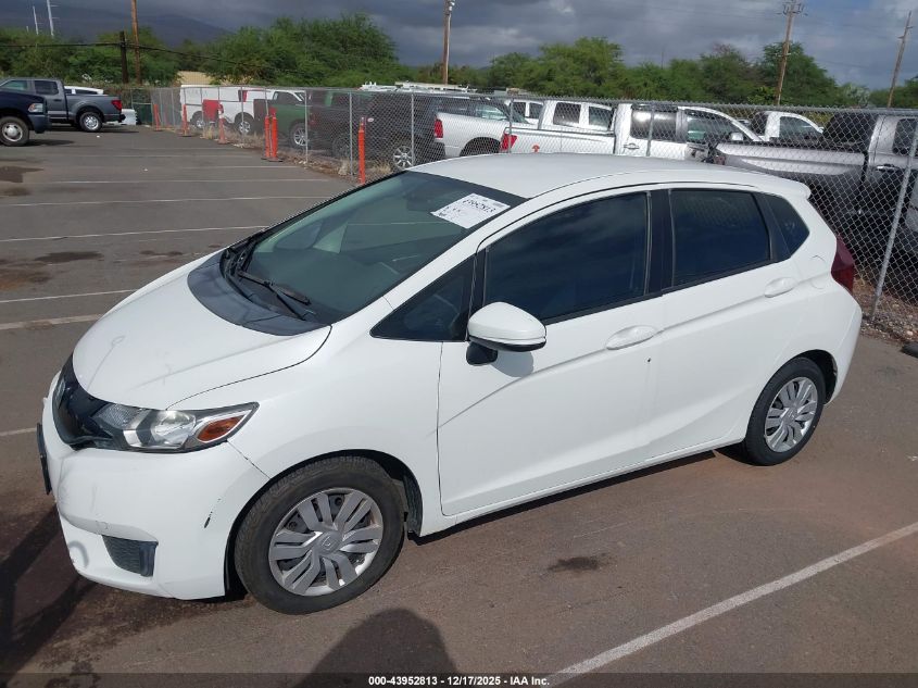 2017 Honda Fit Lx VIN: JHMGK5H51HS022335 Lot: 43952813