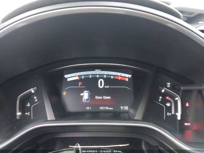 2019 Honda Cr-V Ex-L VIN: 7FARW2H87KE058370 Lot: 43952815