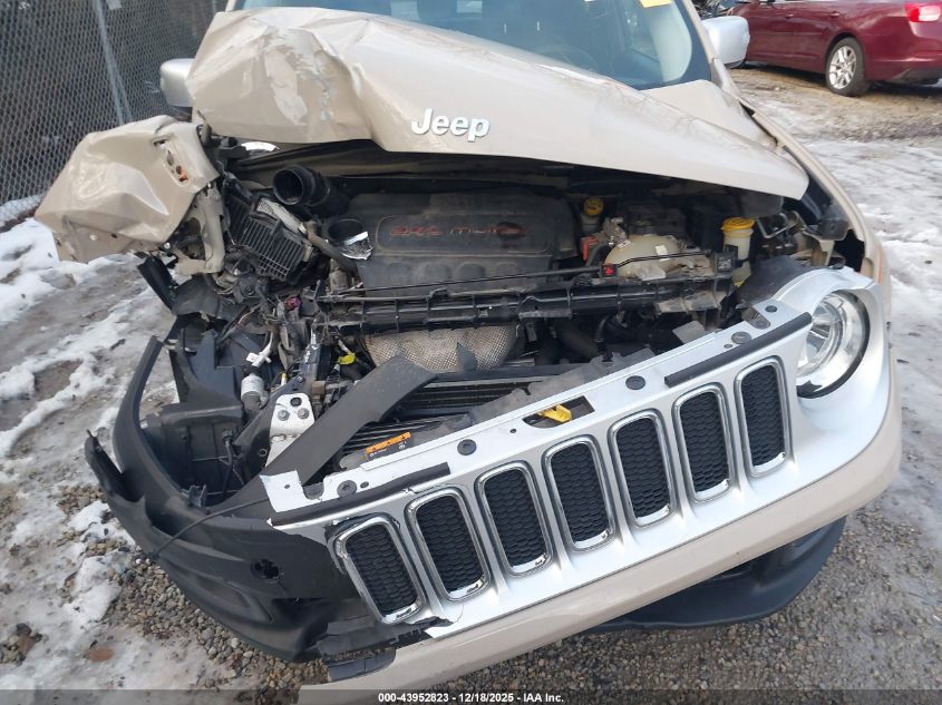 2016 Jeep Renegade Limited VIN: ZACCJBDT0GPC93137 Lot: 43952823