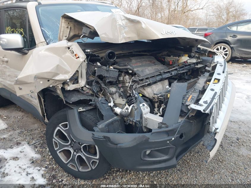 2016 Jeep Renegade Limited VIN: ZACCJBDT0GPC93137 Lot: 43952823