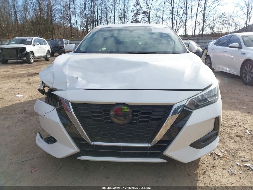 2022 Nissan Sentra Sv Xtronic Cvt VIN: 3N1AB8CV3NY218695 Lot: 43952829