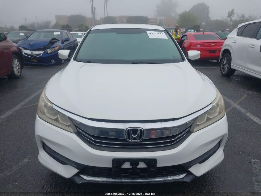 2017 Honda Accord Lx VIN: 1HGCR2F38HA142720 Lot: 43952832