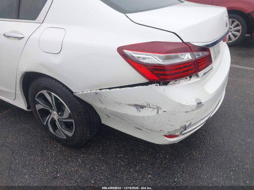 2017 Honda Accord Lx VIN: 1HGCR2F38HA142720 Lot: 43952832