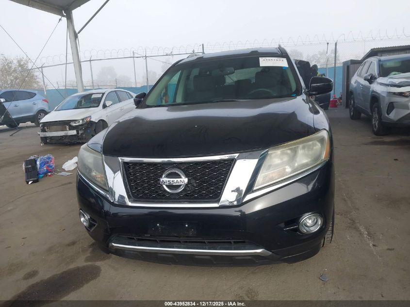 2015 Nissan Pathfinder Sv VIN: 5N1AR2MN3FC692706 Lot: 43952834