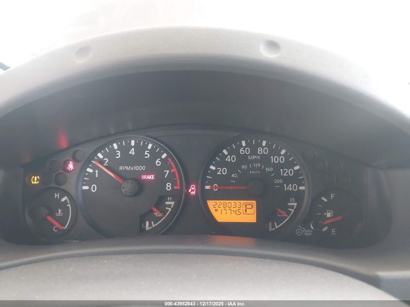 2007 Nissan Frontier Se VIN: 1N6AD07U27C440096 Lot: 43952843