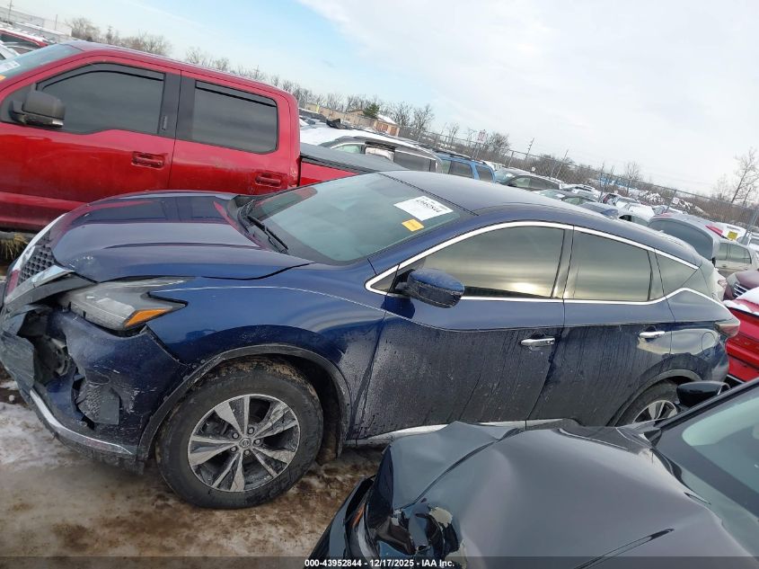 2019 Nissan Murano S VIN: 5N1AZ2MS5KN153315 Lot: 43952844