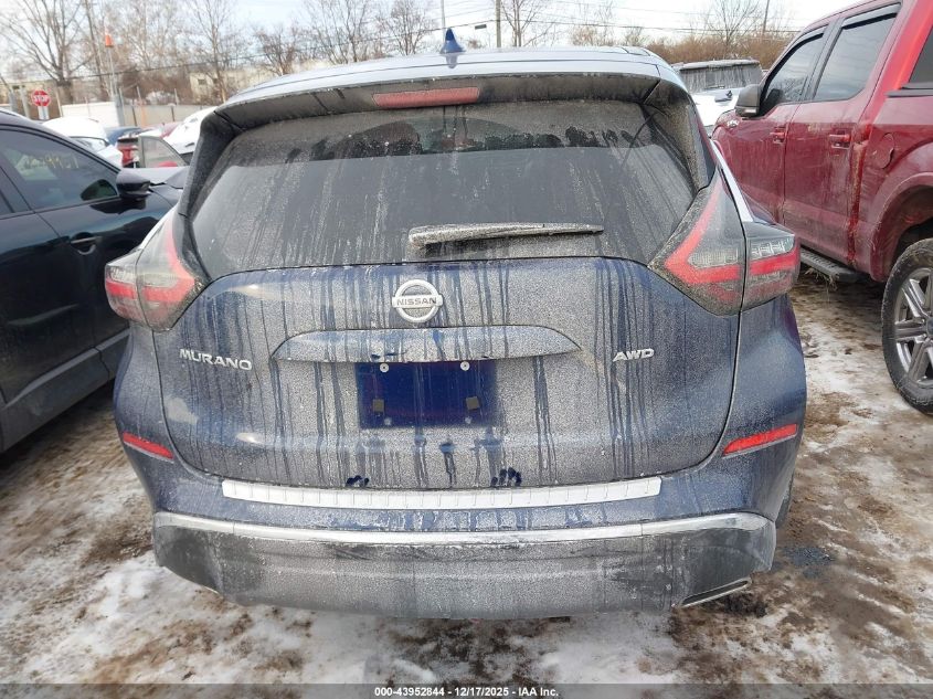 2019 Nissan Murano S VIN: 5N1AZ2MS5KN153315 Lot: 43952844
