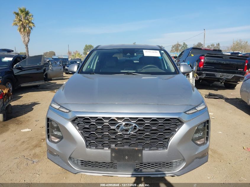2020 Hyundai Santa Fe Sel VIN: 5NMS3CAD9LH205906 Lot: 43952846