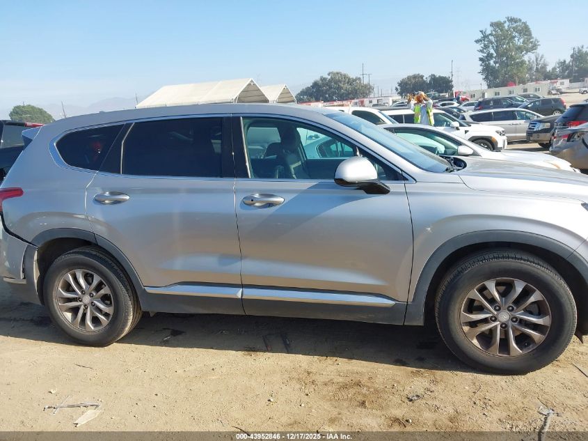2020 Hyundai Santa Fe Sel VIN: 5NMS3CAD9LH205906 Lot: 43952846