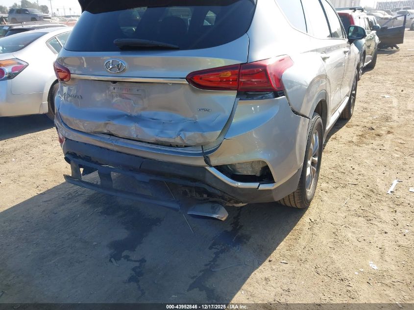 2020 Hyundai Santa Fe Sel VIN: 5NMS3CAD9LH205906 Lot: 43952846