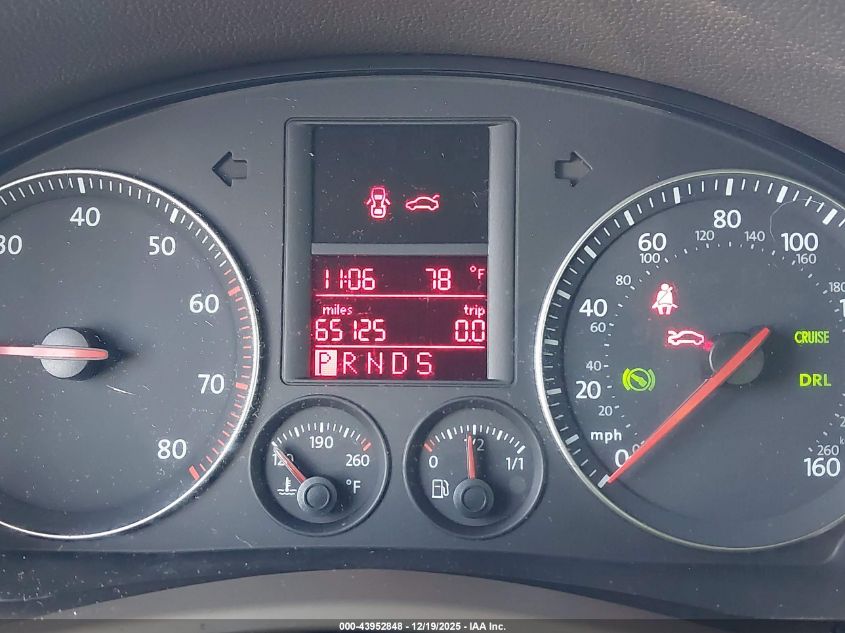 2006 Volkswagen Jetta 2.5 VIN: 3VWSG71K16M684668 Lot: 43952848