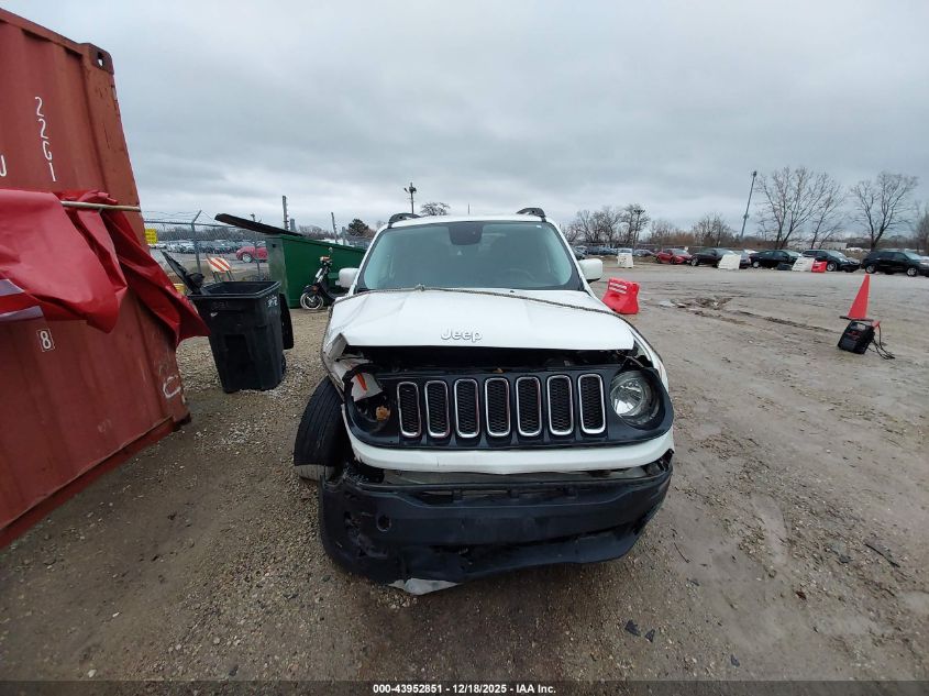 2016 Jeep Renegade Latitude VIN: ZACCJBBT8GPD25741 Lot: 43952851
