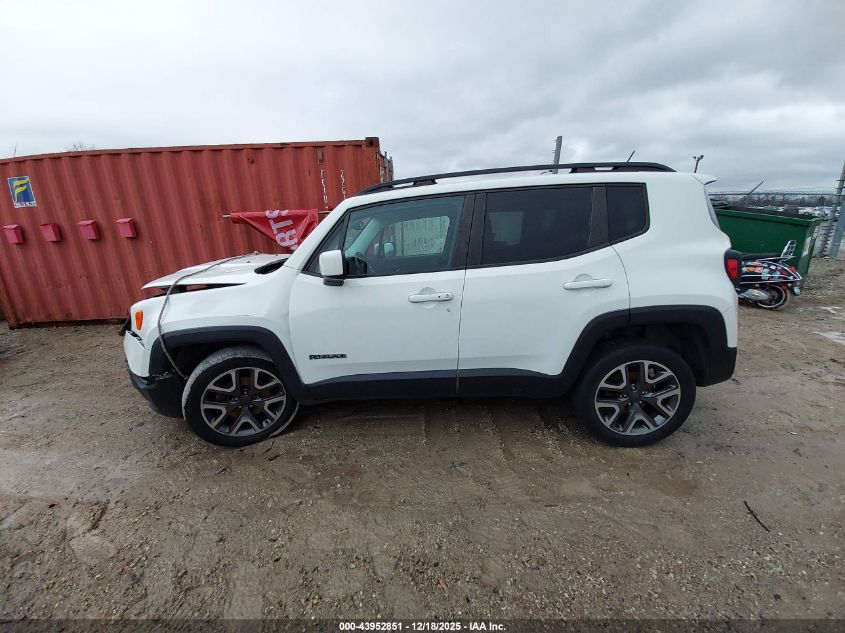 2016 Jeep Renegade Latitude VIN: ZACCJBBT8GPD25741 Lot: 43952851