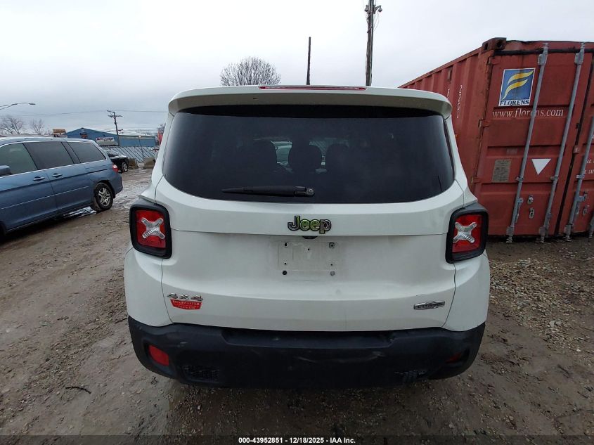2016 Jeep Renegade Latitude VIN: ZACCJBBT8GPD25741 Lot: 43952851