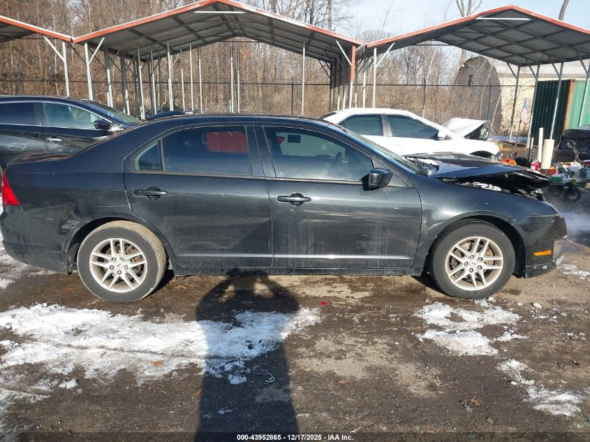 2012 Ford Fusion S VIN: 3FAHP0GA4CR199920 Lot: 43952865