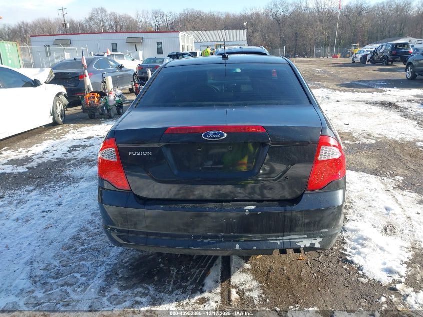 2012 Ford Fusion S VIN: 3FAHP0GA4CR199920 Lot: 43952865