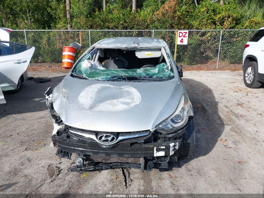 2014 Hyundai Elantra Limited VIN: 5NPDH4AE5EH479392 Lot: 43952869