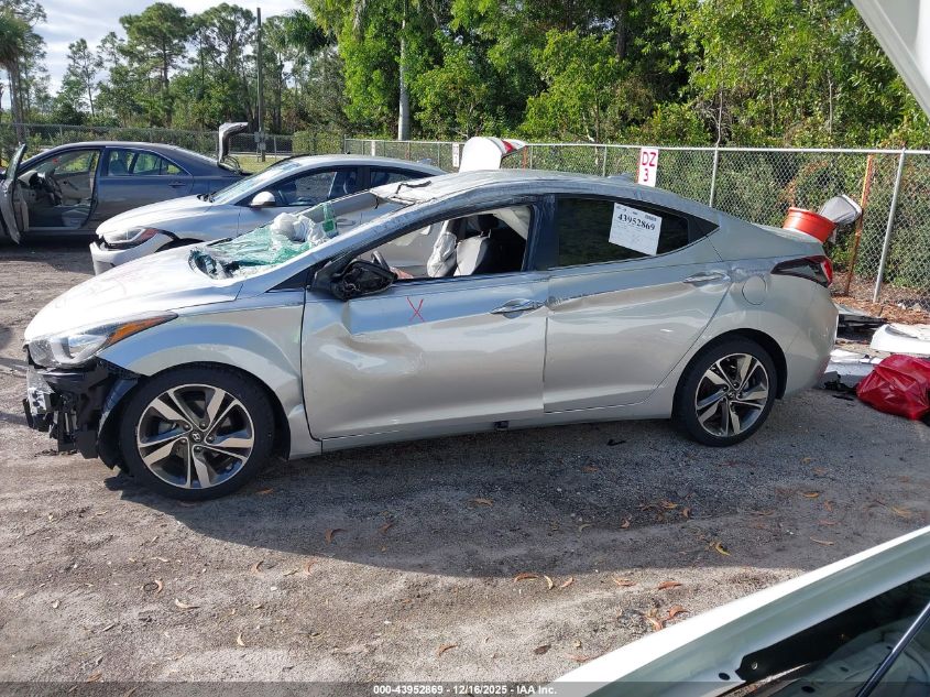 2014 Hyundai Elantra Limited VIN: 5NPDH4AE5EH479392 Lot: 43952869