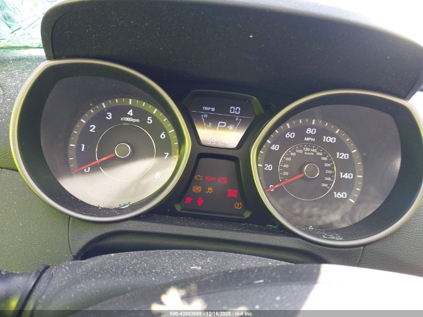 2014 Hyundai Elantra Limited VIN: 5NPDH4AE5EH479392 Lot: 43952869