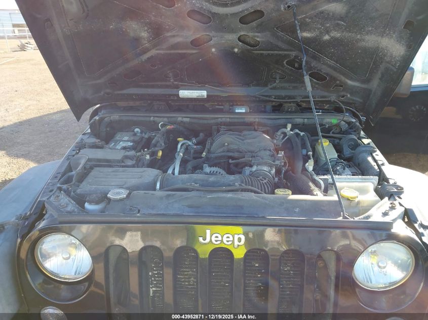 2017 Jeep Wrangler Unlimited Sport VIN: 1C4BJWDG9HL502273 Lot: 43952871