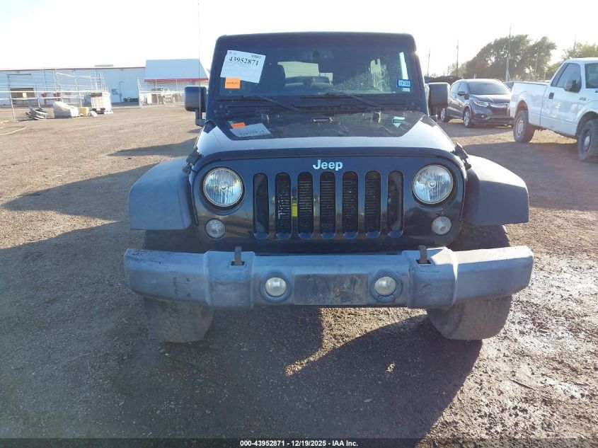 2017 Jeep Wrangler Unlimited Sport VIN: 1C4BJWDG9HL502273 Lot: 43952871