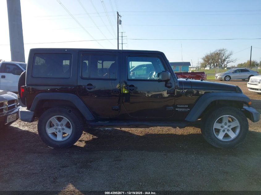 2017 Jeep Wrangler Unlimited Sport VIN: 1C4BJWDG9HL502273 Lot: 43952871